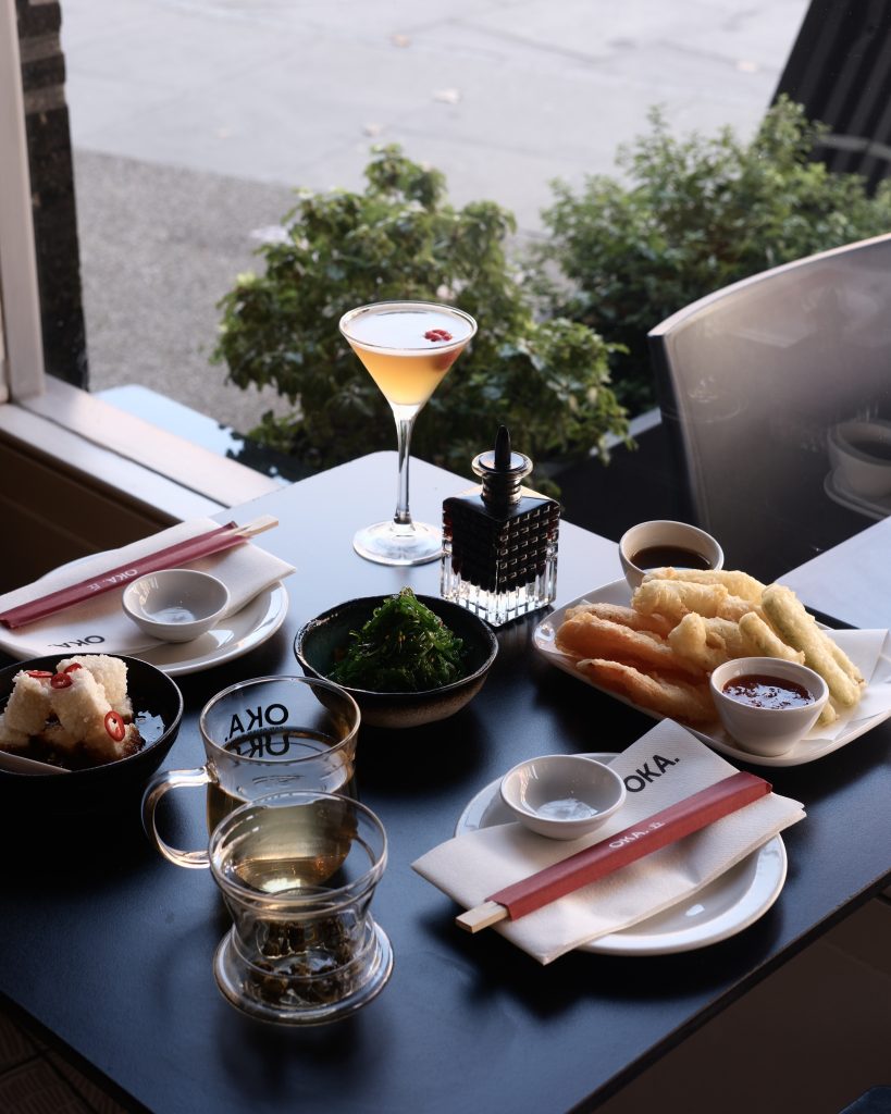 Pan Asian restaurant dishes in London